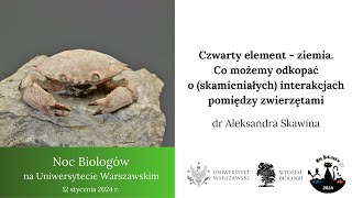 Czwarty element  ziemia Co możemy odkopać o skamieniałych interakcjach pomiędzy zwierzętami [upl. by Adlei]