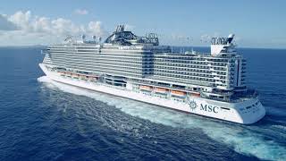 MSC Seaside pronta per la sua stagione 2021 nel Mediterraneo [upl. by Okia]