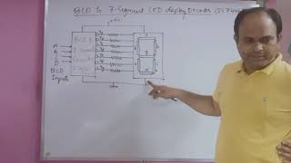 BCD to 7 Segment Decoder IC 74467447 [upl. by Aivata397]