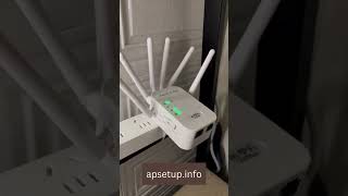 Wireless repeater setup wifi homenetwork internet repeaters tech gaming [upl. by Acimat]