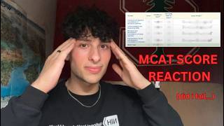 Crazy MCAT Score Reaction [upl. by Tteraj]