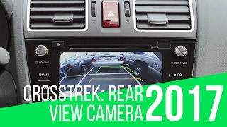 2017 Subaru Crosstrek Rear View Camera [upl. by Kipper]