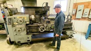 1997 SIRCO PA24 ENGINE LATHE [upl. by Redna]