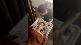 Best hair treatment in my life  it’s only 10 😱 vietnam hochiminh hairtreatment [upl. by Orfurd]