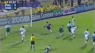 TV Bandeirantes Palmeiras 3 x 4 Vasco Copa Mercosul 2000 [upl. by Ydnec414]