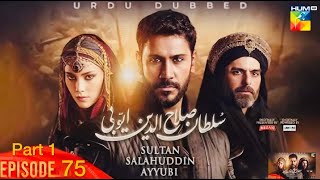 Sultan Salahuddin Ayyubi shorts  Episode 75 part 1  Urdu Dubbed best scene [upl. by Tivad882]