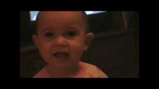 My 13 month old baby talking gibberish Too funny [upl. by Saxena723]