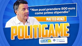 Matteo Renzi ai GIOVANI dobbiamo dare STATI UNITI D’EUROPA e STIPENDI più ALTI  Elezioni Europee [upl. by Moffat774]