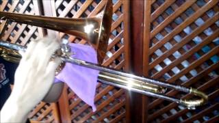 LA VIEJITA ROMPE MADRES TUTORIAL DE TROMBON [upl. by Knarf]