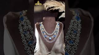 Diamond Necklace  DNS 2847  Tiraa by Tibarumal Jewels  diamondnecklaceset [upl. by Retxed762]