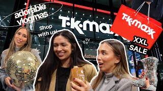 VLOGMAS 2024 begins 🎄 SHOP with us  TK MAXX  Adorable Caro [upl. by Ttenneb998]