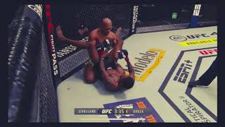 Kevin Holland KOs Jacare Souza At Ufc 256 [upl. by Arimat732]