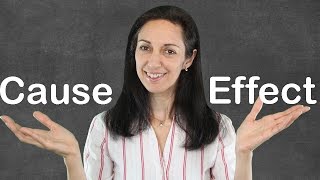 Linking Words of Cause amp Effect  English Grammar Lesson [upl. by Clarke]