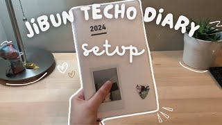 my Jibun Techo Diary 2024  planner video [upl. by Ordisy921]