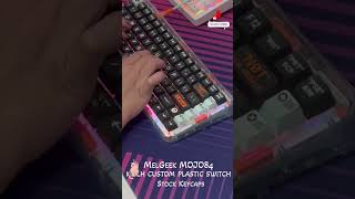 Mechanical Keyboard ASMR MelGeekOfficial MOJO84 Plastic Keyboard Kailh Custom Plastic Switch [upl. by Litnahs508]