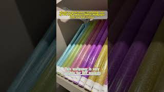 akadeco agent shares 3 amazing uses of PVC Selfadhesive Glitter Wallpaper that you dont know [upl. by Pavlov]