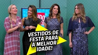 Opções de vestidos de festa para mulheres acima de 50 anos  DTUP [upl. by Shelton]