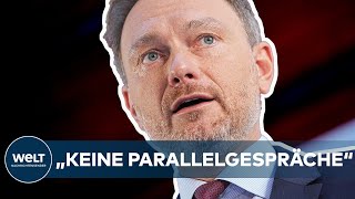 FDP Statement von Christian Lindner zu Beratungen mit der SPD und Grünen über eine AmpelKoalition [upl. by Wilton701]