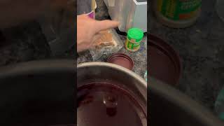 Making elderberry syrup for the flu and cold season elderberrysyrup [upl. by Dulcea]