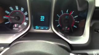 2011 Camaro RS 060 speed test [upl. by Nagel]