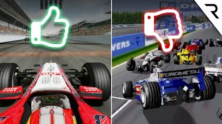 The best and worst F1 games ever [upl. by Ahsienel856]