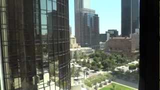 Otis Glass Elevators  Yellow Tower  Westin Bonaventure Hotel  Los Angeles CA [upl. by Bunni571]