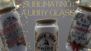 Sublimating a Christmas libby can [upl. by Nywled353]