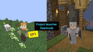 project launcher heartcode build my iron armour ep1 [upl. by Ecnarret69]