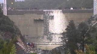 new Cotter Dam overtopping [upl. by Ardnosak364]