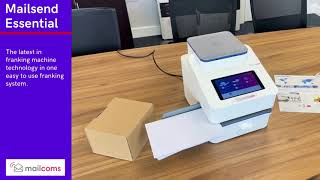 Mailcoms Mailsend Essential Franking Machine Introduction [upl. by Ttelrats]