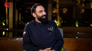 T TV sits down with worldrenowned chef Ali Fouad the Head Chef at Al Nafoorah Lebanese Restaurant [upl. by Kendry]