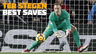 BEST SAVES  Ter Stegen is ready for his 200 match with Barça [upl. by Oibaf]