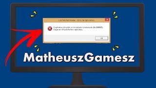 Tutorial Erro do windows pós abrir um programa ou jogo MatheuszGamesz [upl. by Esirehc]