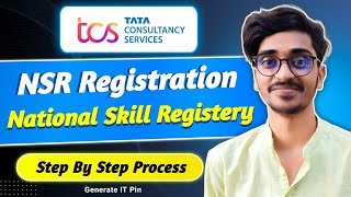 NSR Registration Process 2024  How to Apply for National Skills Registry  NSR for TCS Infosys [upl. by Annoerb]