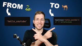 From Snakes 🐍 To Camels 🐫  Create the CamelCase Type in TypeScript [upl. by Anitel]