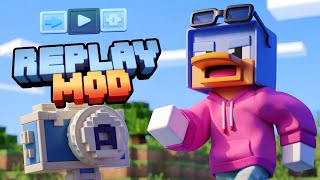 The Best Replay Mod For Mcpe 12130 [upl. by Oicaroh]