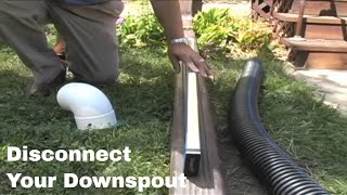 Why You Should Disconnect Your Downspout [upl. by Ientirb352]