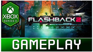 Flashback 2  Xbox Series X Gameplay [upl. by Fraya281]