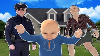 Baby Calls the Police on Demon Granny  Granny Simulator Gameplay [upl. by Kerat]