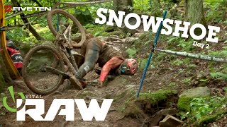 THE MUDDIEST Vital RAW Snowshoe WORLD CUP DOWNHILL [upl. by Assirolc]