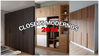 70 CLOSETS MODERNOS 2024 Diseños De Closets [upl. by Asena]