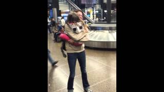 Girl surprised by Aunt after months of travel [upl. by Zosema86]