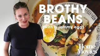 Alison Roman makes Brothy Beans  Home Movies with Alison Roman [upl. by Bannon]