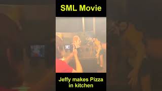 SML Movie Jeffy makes Pizza in kitchen sml smljeffy smlmovie [upl. by Iveksarap]