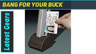 Compact Driver License Scanner with Automatic Age Verification  Best USB Scanner for Windows [upl. by Adhern631]