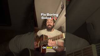 How to Fix Boring Guitar Solos with Rhythm Tricks [upl. by Mcspadden881]