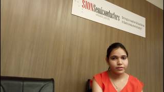 Video Testimonial  SION SoC Verification Internship  MsDeeksha Hirwani [upl. by Percy]