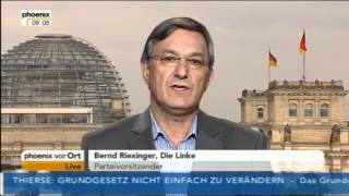 2762012  Tagesgespräch mit Bernd Riexinger Die Linke [upl. by Ybbed460]