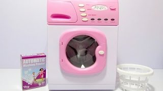 Toy Washing Machine CASDON Unboxing and Review [upl. by Nah]