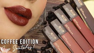 Maybelline Superstay Matte Ink Coffee Edition  Fall lipsticks  Maskproof Lipsticks [upl. by Neron177]